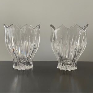 Crystal vases